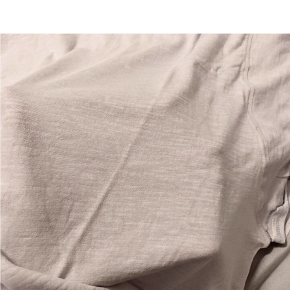 NWT Grey State Gray/Cream/Purplish Joy Top Women Wide Flutter Sleeves Stitch … - Picture 3 of 7